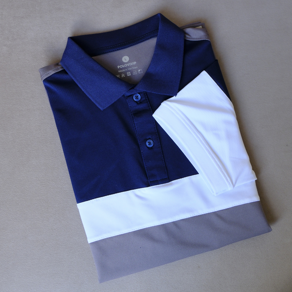 Áo Color Block Polo Nam Cá Tính A10