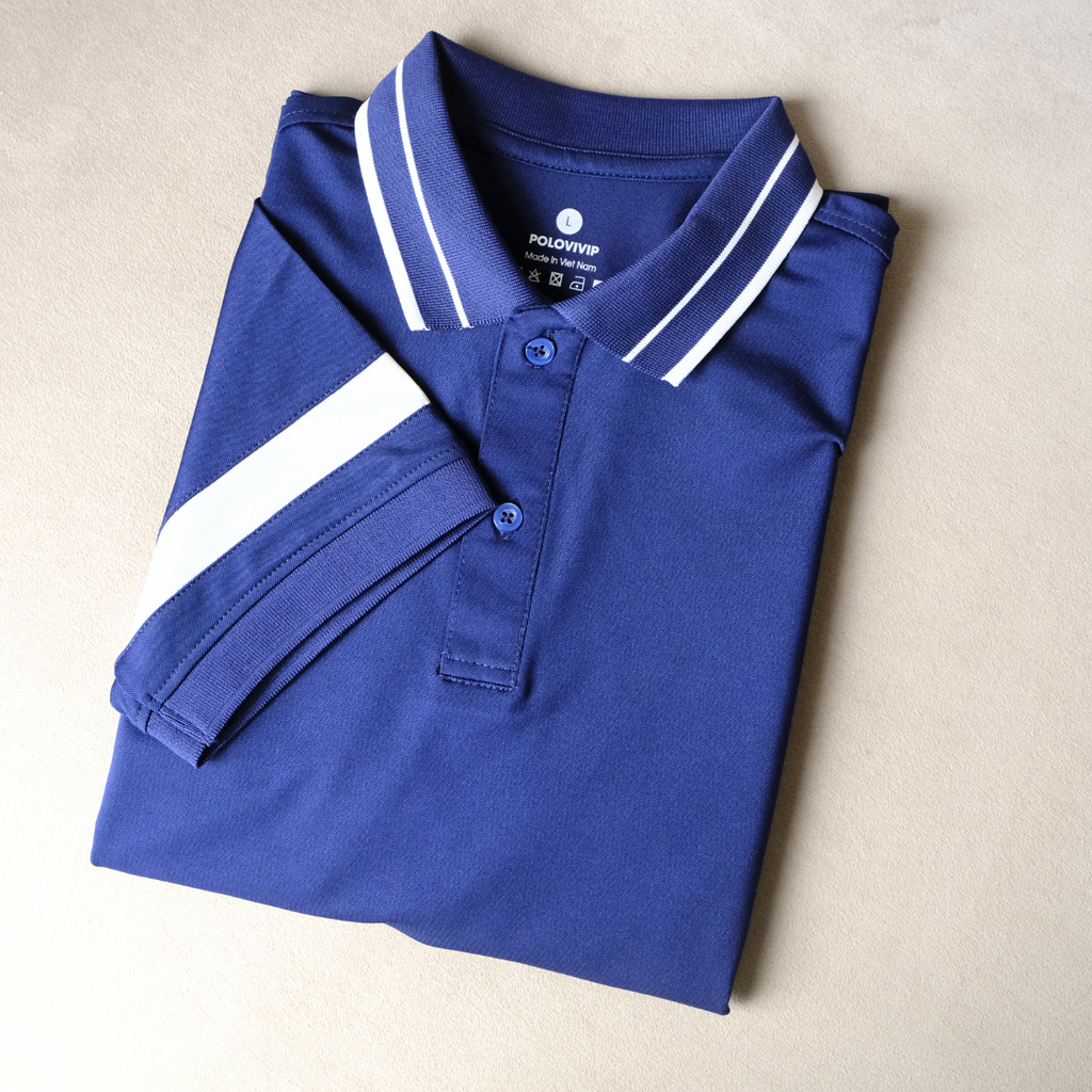 Áo Single Stripe Polo Nam Lịch Lãm A12