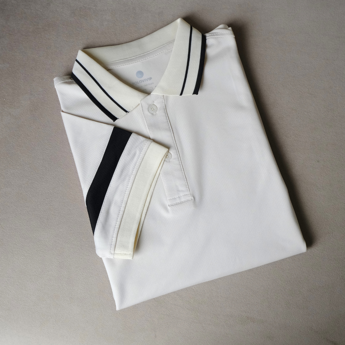 Áo Single Stripe Polo Nam Lịch Lãm A12