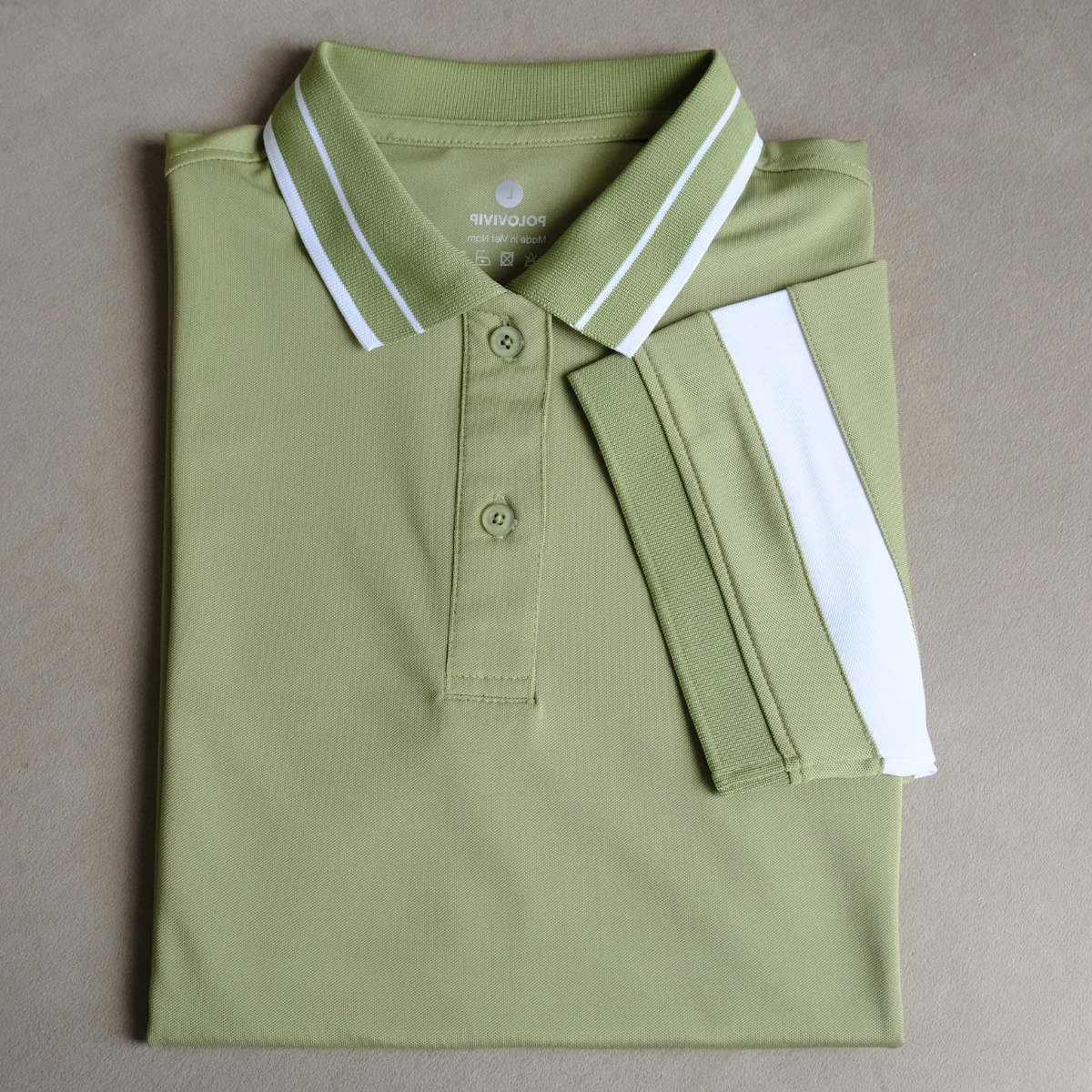 Áo Single Stripe Polo Nam Lịch Lãm A12