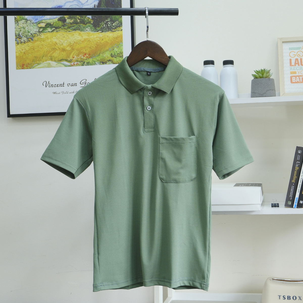 Áo Polo Nam Kèm Túi Tinh Tế A34