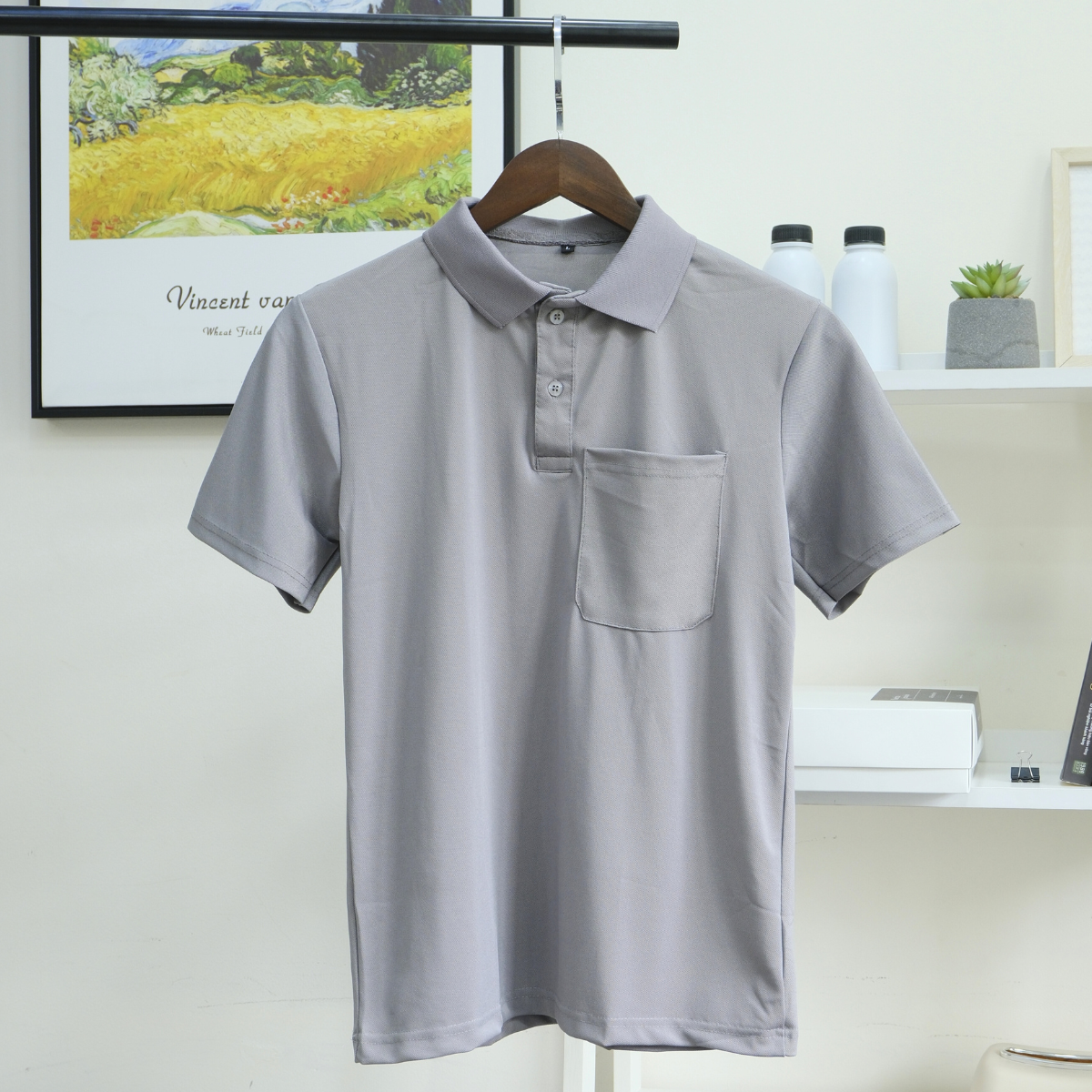 Áo Polo Nam Kèm Túi Tinh Tế A34