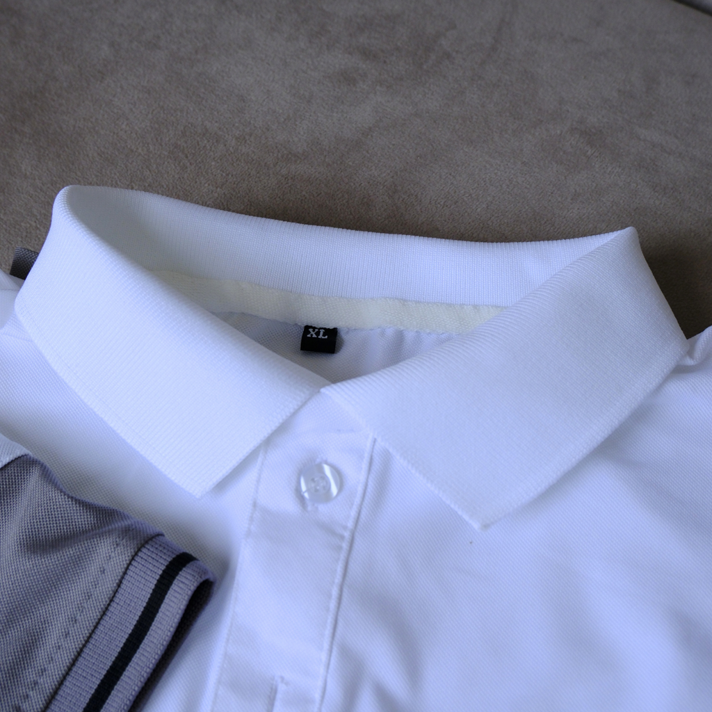 Áo Polo Nam Phối Màu Ngang Hiện Đại A36