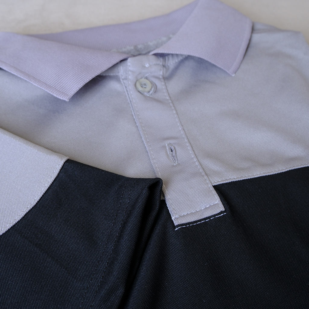 Áo Polo Nam Phối Màu Ngang Hiện Đại A36