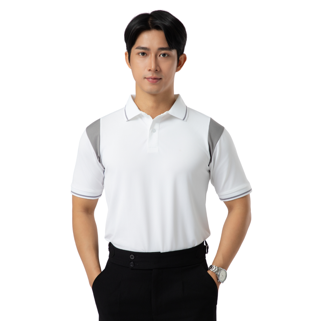 Áo Polo Nam Phối Màu Nam Tính A38