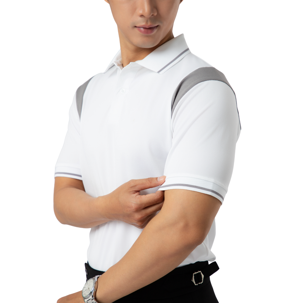 Áo Polo Nam Phối Màu Nam Tính A38