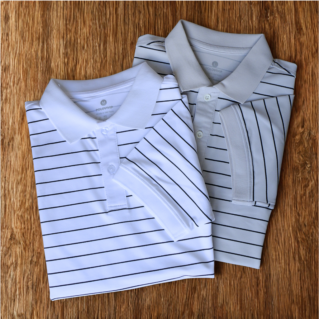 Áo Polo Nam Sọc Ngang Trẻ Trung A07
