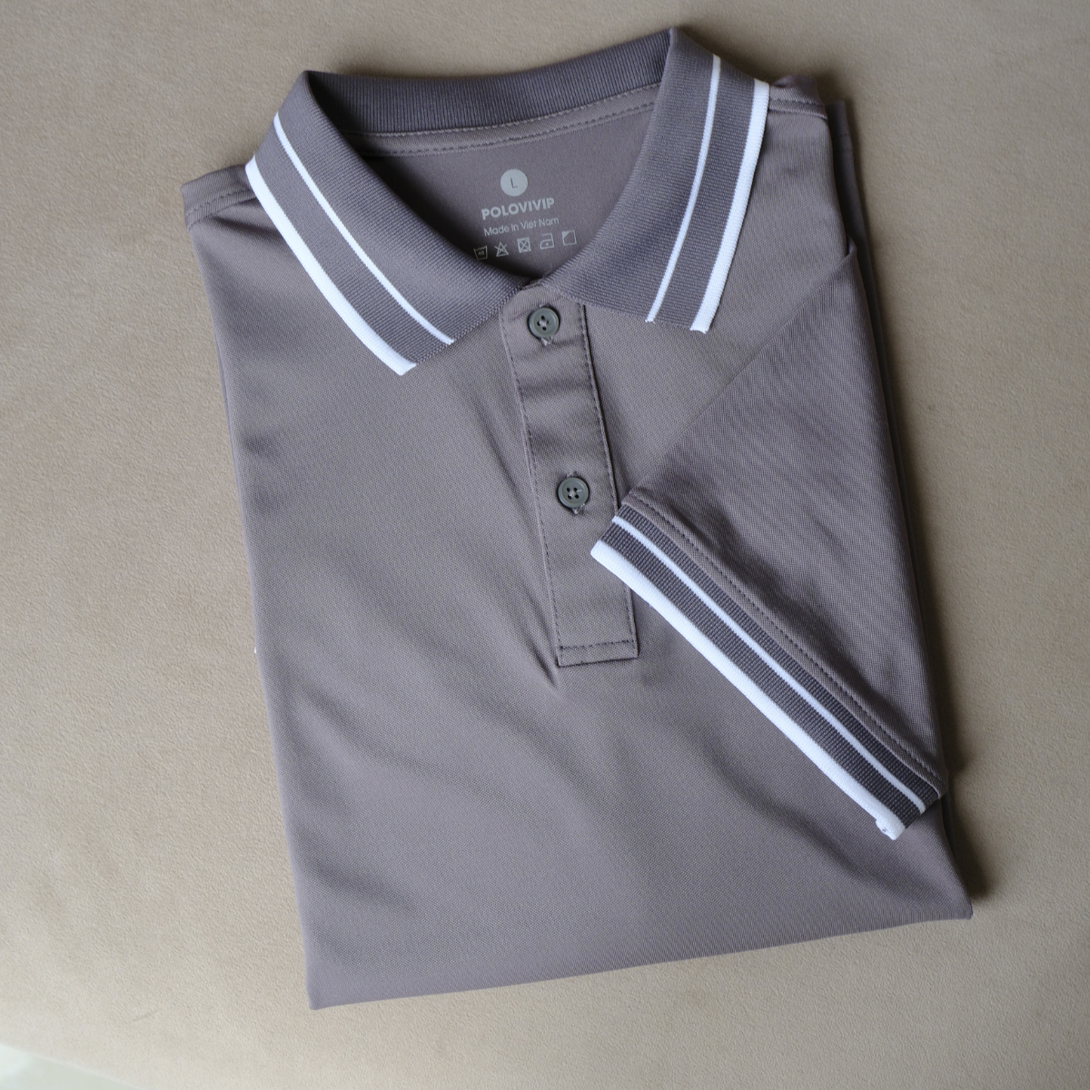 Áo Double Line Polo Trung Tính A09