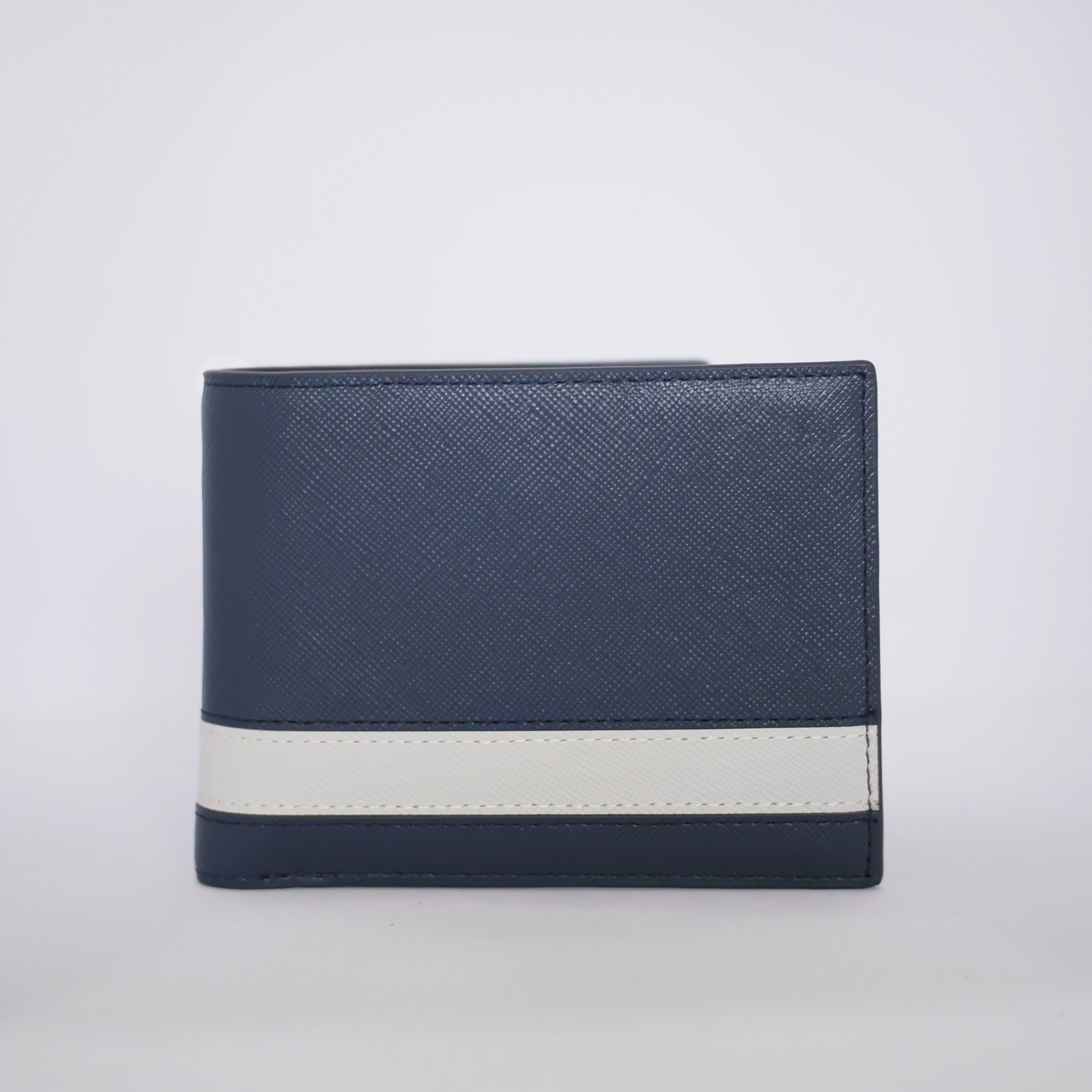 Ví Da Phối Sọc Ngang Saffiano [V05SOS]