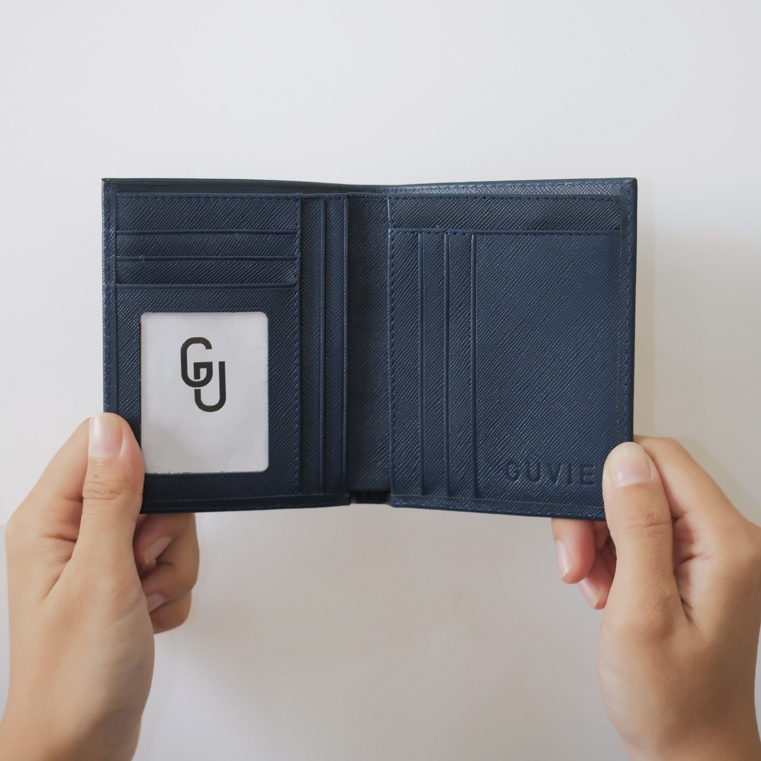 Ví Da Saffiano Đứng Basic [V07DSA]