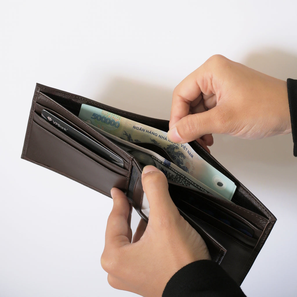 Ví Ngang Da Nappa Cánh Lật [V06LAN]