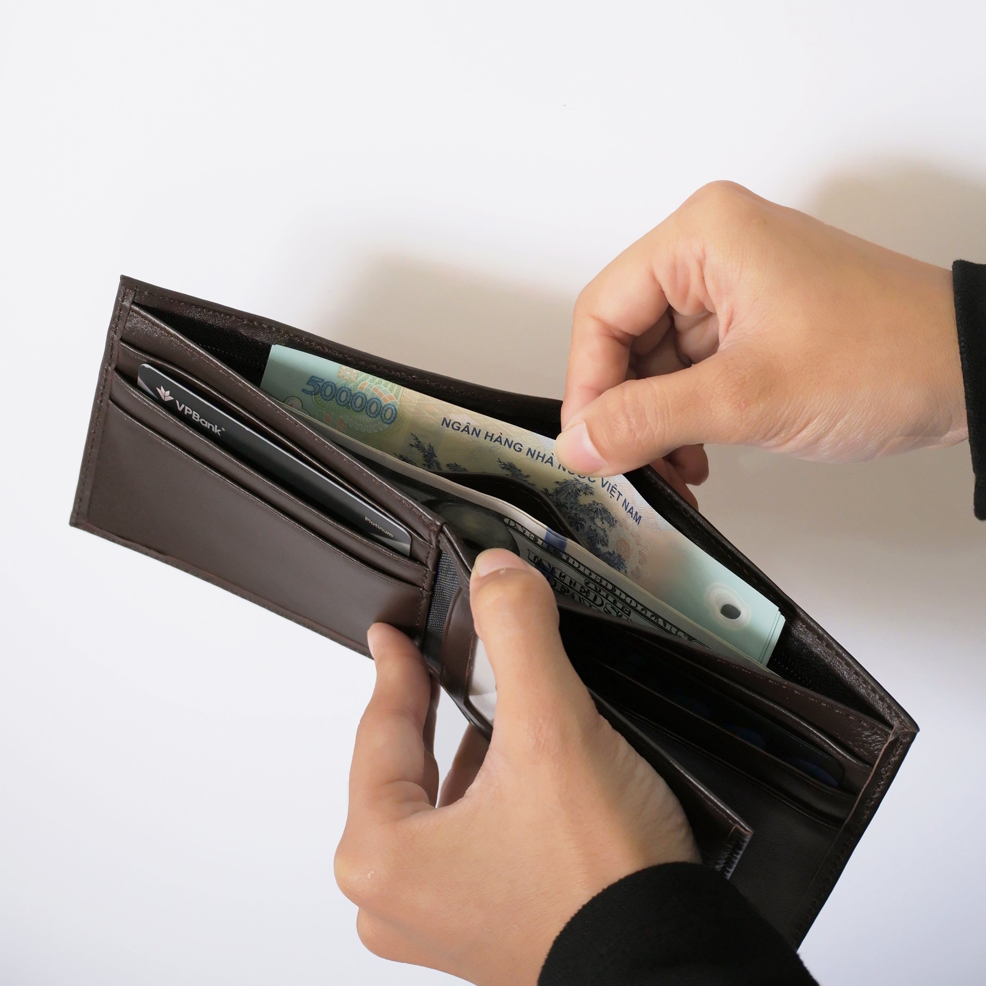 Ví Ngang Da Nappa Cánh Lật [V06LAN]